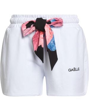 Gaelle Paris Shorts & Bermuda Shorts Cotton - White