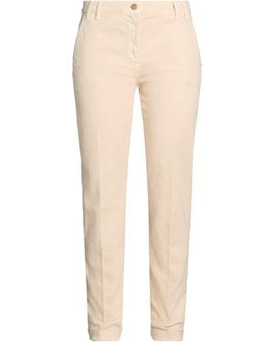 Manila Grace Trousers Cotton, Elastane - Natural