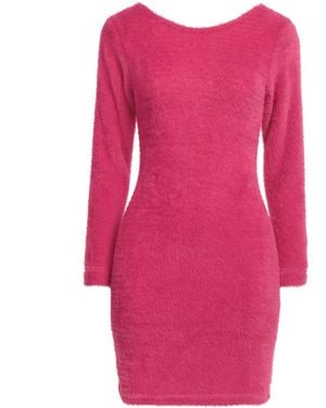 Odi Et Amo Mini Dress Polyester - Pink