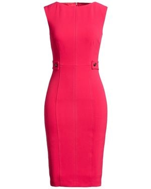 Nenette Midi Dress Polyester, Elastane - Pink