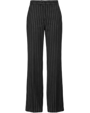 MY LAB Pants Polyester, Viscose, Elastane - Black