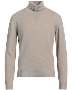 Low Brand Rollkragenpullover - Grau