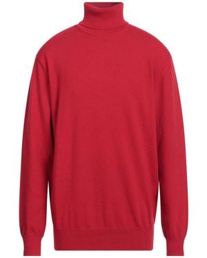 Cashmere Company Turtleneck - Red