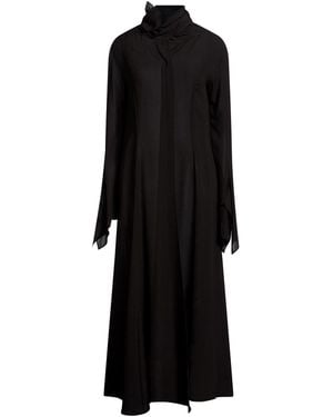 Yohji Yamamoto Robe Longue - Noir