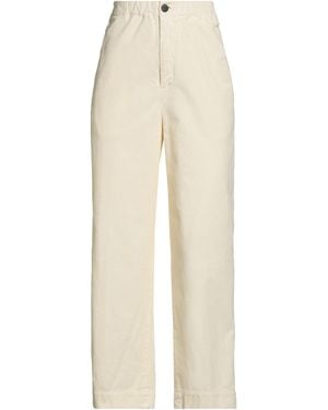 Roy Rogers Trousers Cotton, Elastane - Natural