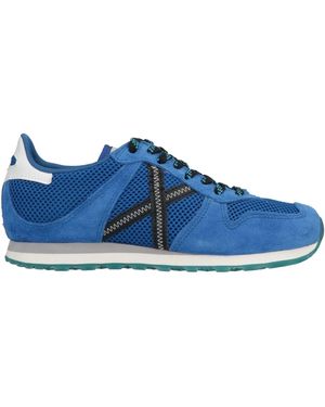 Munich Sneakers Soft Leather Textile Fibers in White Lyst