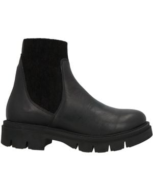 Nila & Nila Botines de caña alta - Negro
