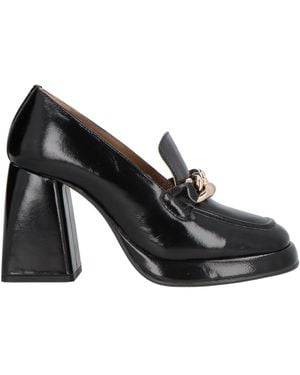 Emanuélle Vee Loafers Leather - Black