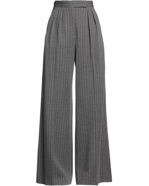 Max Mara Trousers Virgin Wool, Viscose - Grey