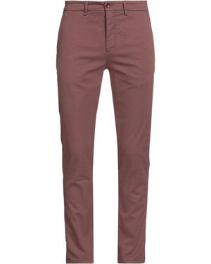 Harmont & Blaine Trousers Cotton, Polyester, Elastane - Purple