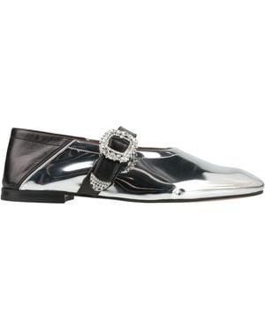 Wales Bonner Ballet Flats Leather - White