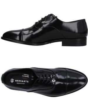 Brimarts Lace-Up Shoes Leather - Black