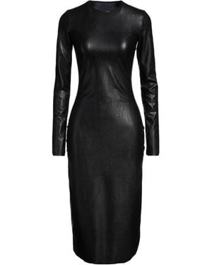 MM6 by Maison Martin Margiela Midi Dress Polyamide, Elastane, Polyester, Polyurethane - Black