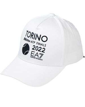 EA7 Hat - White