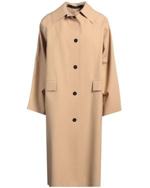 Kassl Overcoat & Trench Coat - Natural