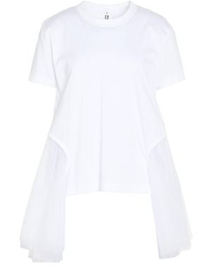 Noir Kei Ninomiya T-Shirts - Weiß