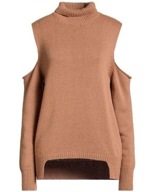 N.O.W. ANDREA ROSATI CASHMERE Rollkragenpullover - Braun