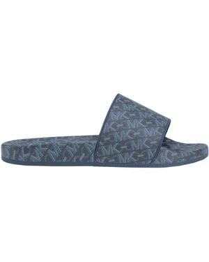 Michael Kors Mule Jake à logo Empire Signature - Bleu