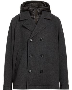 Woolrich Coat Wool, Polyamide - Black