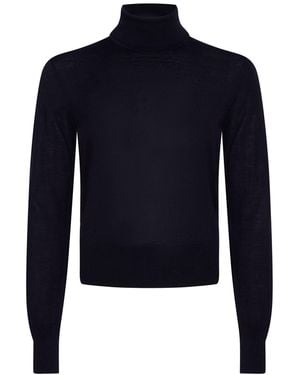 forte_forte Rollkragenpullover - Blau