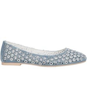 Ras Ballet Flats - Gray