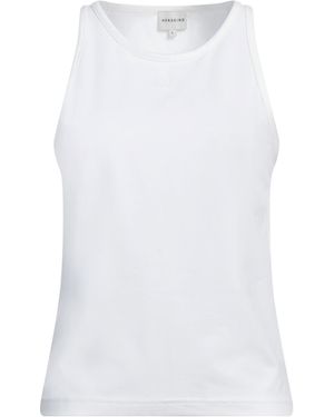 Herskind Tank Top Organic Cotton, Elastane - White