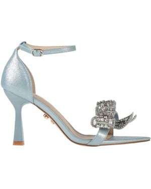 Twenty Four Haitch Sandals - Metallic