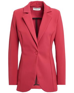 La Petite Robe Di Chiara Boni Blazer - Red