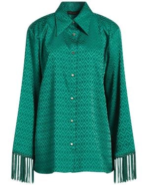 alma sanchez Emerald Shirt Polyester, Elastane - Green