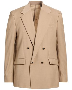 MARSĒM Blazer Polyester, Wool, Elastane - Natural