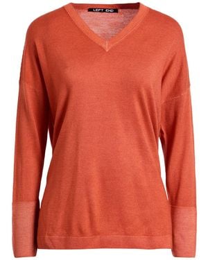 LEFT END Sweaters - Orange