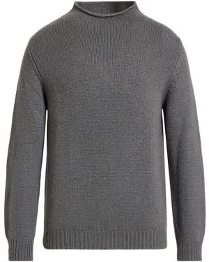 Fedeli Turtleneck Cashmere, Virgin Wool - Grey