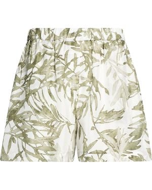 Brunello Cucinelli Shorts & Bermuda Shorts Silk - Metallic