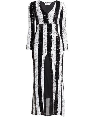 ROTATE BIRGER CHRISTENSEN Maxi Dress Polyester, Nylon - Black