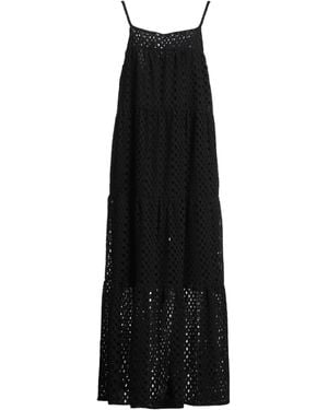 Alpha Studio Maxi Dress Cotton, Polyester - Black