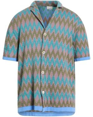 GALLIA Cardigan Cotton, Polyamide - Blue