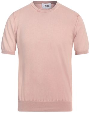 Alpha Studio Jumper Cotton - Pink