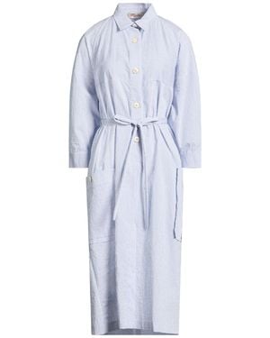 Gentry Portofino Midi Dress Cotton, Polyamide - Blue