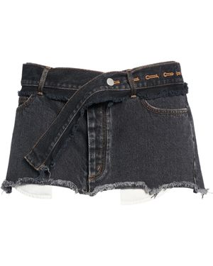 MERYLL ROGGE Denim Skirt Cotton - Black