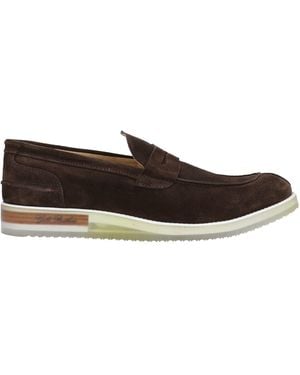 Gold Brothers Chocolate Loafers Soft Leather - Brown