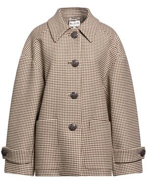 Paul & Joe Coat Virgin Wool - Natural
