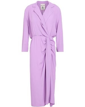 Semicouture Midi Dress - Purple
