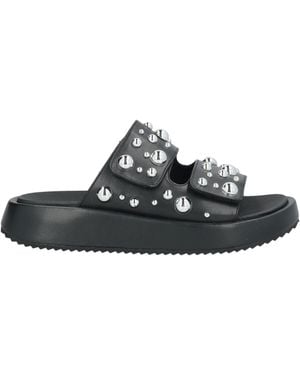 Apepazza Sport Sandals Textile Fibres - Black