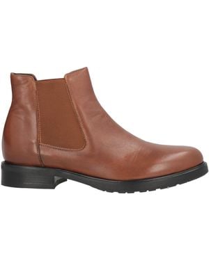 Laura Bellariva Ankle Boots Calfskin - Brown