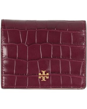 Tory Burch Wallet Leather - Purple