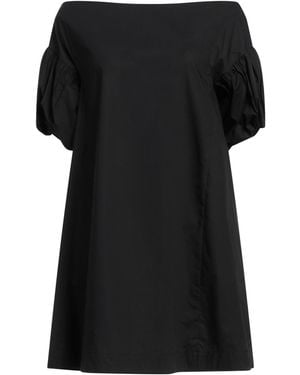 Soallure Mini Dress Cotton, Polyamide, Elastane - Black