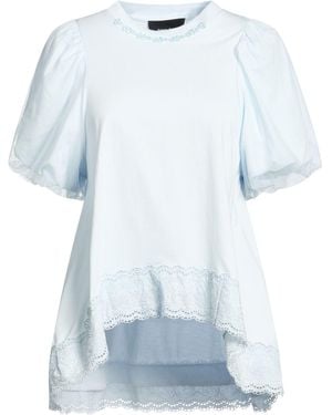 Simone Rocha T-Shirt Cotton, Polyamide - Blue