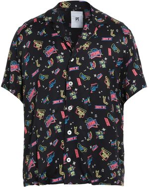 PT Torino Shirt Viscose - Black