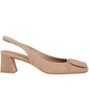 Santoni Court Shoes - Red