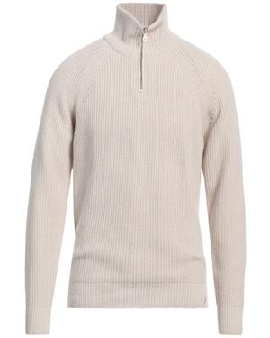 Brooksfield Turtleneck - White